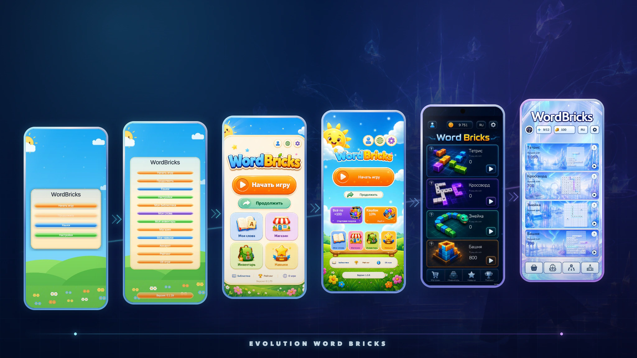 Иллюстрация к разделу «Как появился WordBricks»